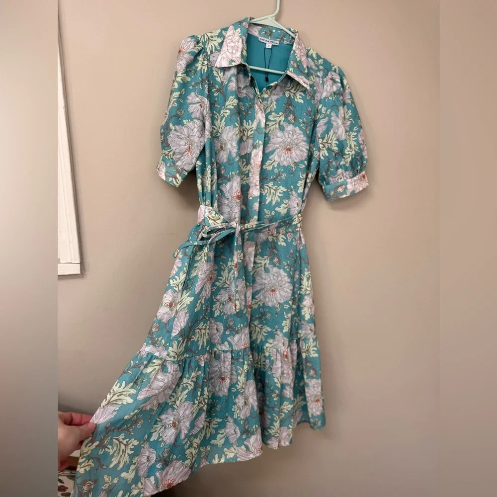 Yakira Bella Esme Dress – Blue Floral – Small – NWOT - Picture 10 of 10